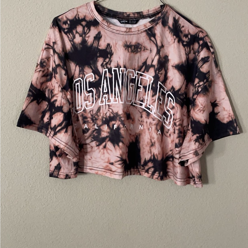 Urban Outfitters Tie-Dye Los Angeles Crop Top